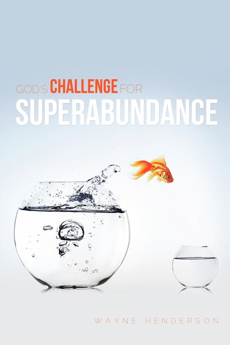 God's Challenge for Superabundance 1