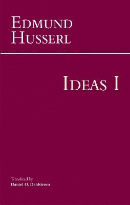 Ideas for a Pure Phenomenology and Phenomenological Philosophy 1