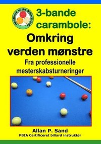 bokomslag 3-bande carambole - Omkring verden mønstre
