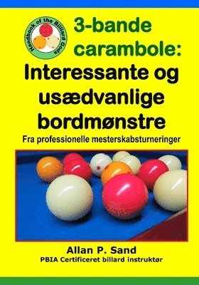 bokomslag 3-bande carambole - Interessante og usædvanlige bordmønstre