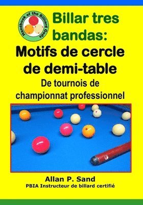 Billar tres bandas - Motifs de cercle de demi-table 1