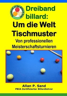 bokomslag Dreiband billard - Um die Welt Tischmuster