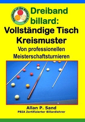 Dreiband billard - Vollstndige Tisch Kreismuster 1