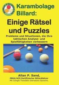 bokomslag Karambolage billard - Einige Rätsel und Puzzles