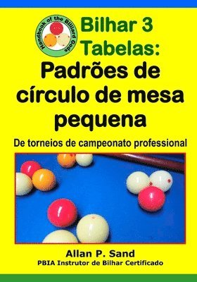 Bilhar 3 Tabelas - Padres de crculo de mesa pequena 1