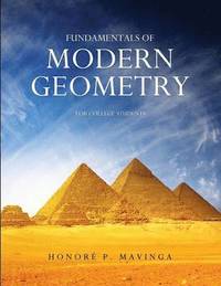 bokomslag Fundamentals of Modern Geometry for College Students