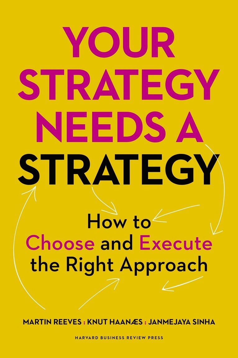 Your Strategy Needs a Strategy 1