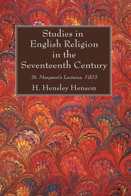 bokomslag Studies in English Religion in the Seventeenth Century