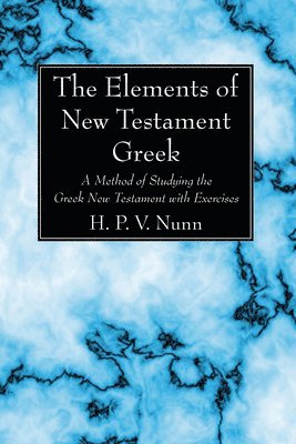 bokomslag Elements of New Testament Greek