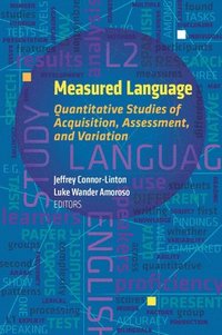 bokomslag Measured Language