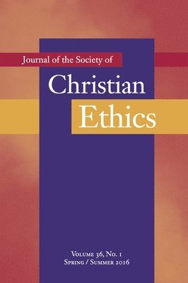 bokomslag Journal of the Society of Christian Ethics