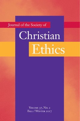 bokomslag Journal of the Society of Christian Ethics