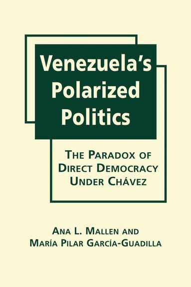 bokomslag Venezuela's Polarized Politics