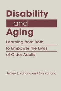 bokomslag Disability and Aging