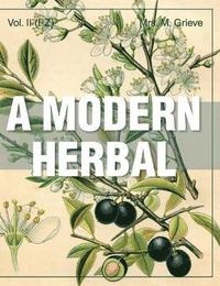bokomslag A Modern Herbal (Volume 2, I-Z and Indexes)