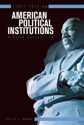 bokomslag American Political Institutions