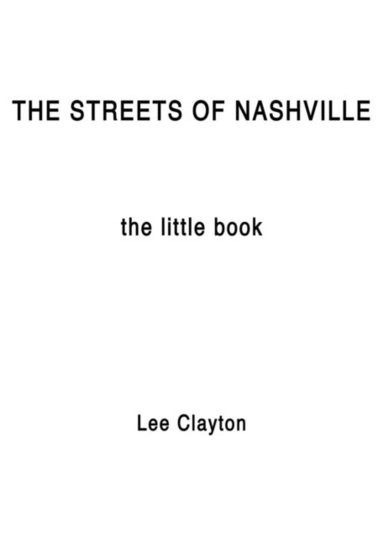 bokomslag Streets of Nashville