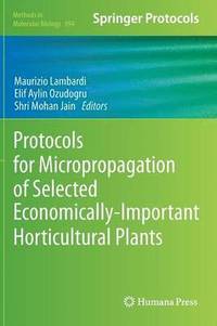 bokomslag Protocols for Micropropagation of Selected Economically-Important Horticultural Plants