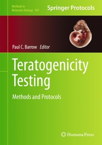 bokomslag Teratogenicity Testing