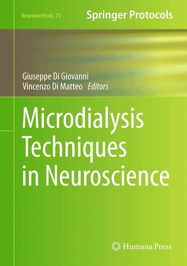 Giuseppe Di Giovanni, Vincenzo Di Matteo - Microdialysis Techniques in Neuroscience, Inbunden