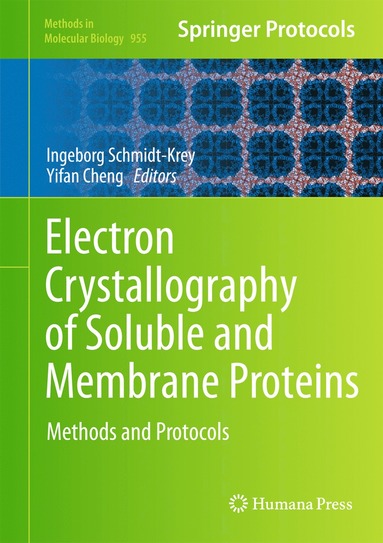 bokomslag Electron Crystallography of Soluble and Membrane Proteins