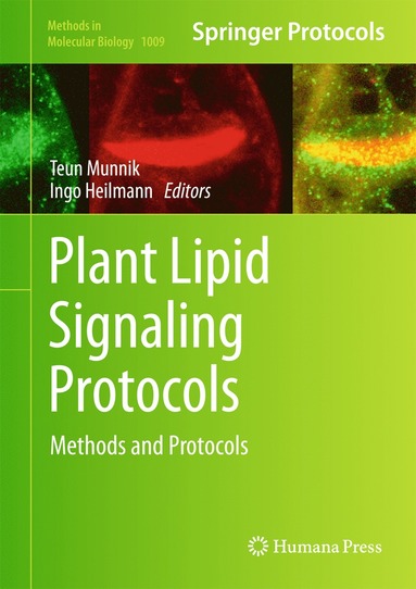 bokomslag Plant Lipid Signaling Protocols