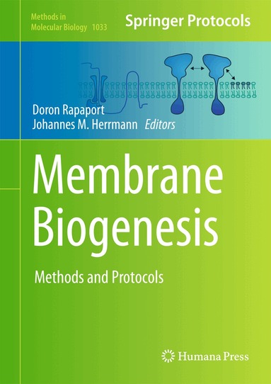 Doron Rapaport, Johannes M. Herrmann - Membrane Biogenesis, Inbunden