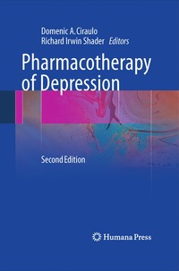 bokomslag Pharmacotherapy of Depression