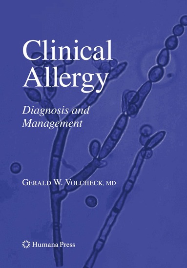 Gerald W. Volcheck - Clinical Allergy, Häftad