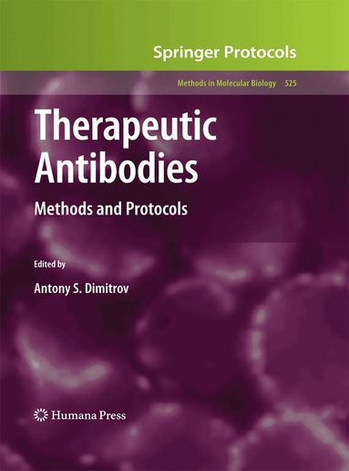 Antony S. Dimitrov - Therapeutic Antibodies, Häftad