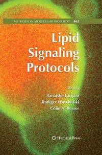 bokomslag Lipid Signaling Protocols