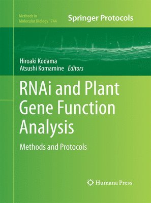 RNAi and Plant Gene Function Analysis 1