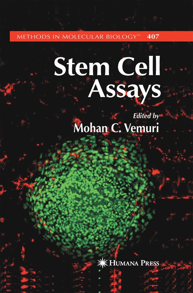 Mohan C. Vemuri - Stem Cell Assays, Häftad