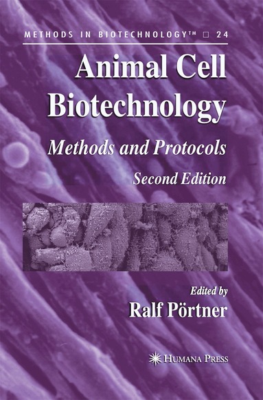 Ralf Pörtner - Animal Cell Biotechnology, Häftad