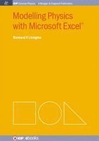 Bernard V. Liengme - Modelling Physics with Microsoft Excel, Häftad