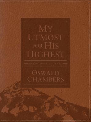 Oswald Chambers, James Reimann - My Utmost for His Highest Devotional Journal: Updated Language, Inbunden