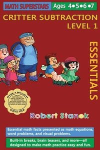 bokomslag Math Superstars Subtraction Level 1, Library Hardcover Edition