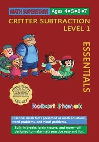 bokomslag Math Superstars Subtraction Level 1