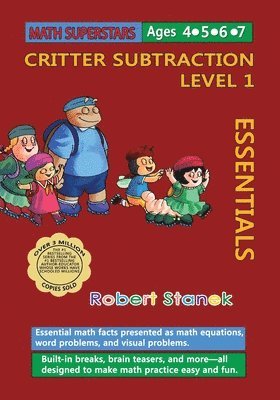 bokomslag Math Superstars Subtraction Level 1