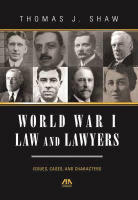 World War I Law and Lawyers 1