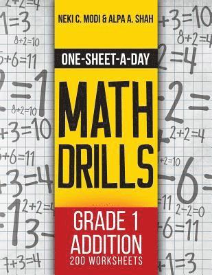 bokomslag One-Sheet-A-Day Math Drills