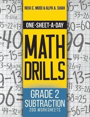 bokomslag One-Sheet-A-Day Math Drills