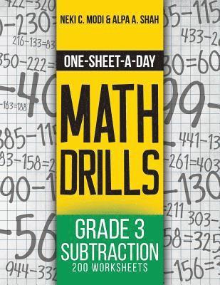 bokomslag One-Sheet-A-Day Math Drills