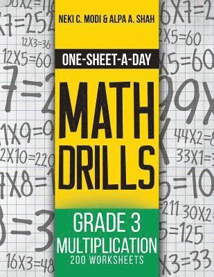 bokomslag One-Sheet-A-Day Math Drills