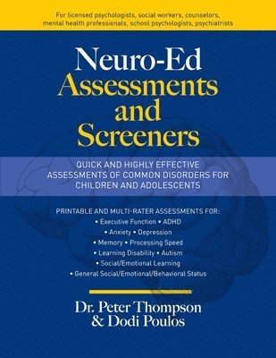 bokomslag Neuro-Ed Assessments and Screeners