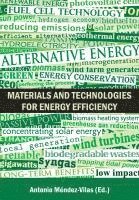 bokomslag Materials and Technologies for Energy Efficiency