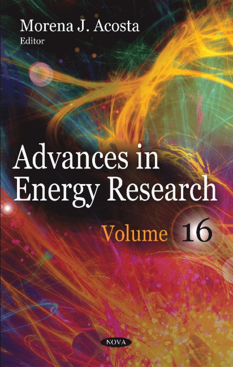 Morena J Acosta - Advances in Energy Research, Inbunden