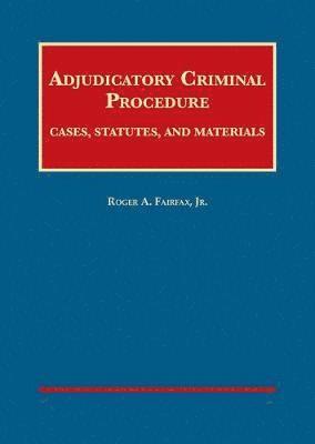 Adjudicatory Criminal Procedure 1