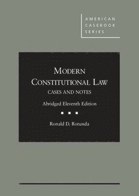 bokomslag Modern Constitutional Law