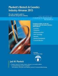 bokomslag Plunkett's Biotech & Genetics Industry Almanac 2015